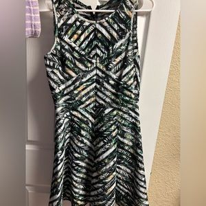 Cute A-line printed Parker mini dress